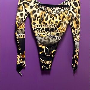 Fashion Nova sheer bodysuit